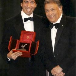 Carlo Ponti with Zubin Mehta in 2006.